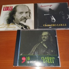 3 cd - CLAUDIO LOLLI -  LA
