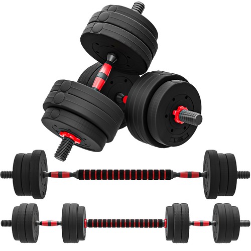 Homcom set manubri - set, 2