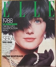 RIVISTA MODA VOGUE ITALIA 1988