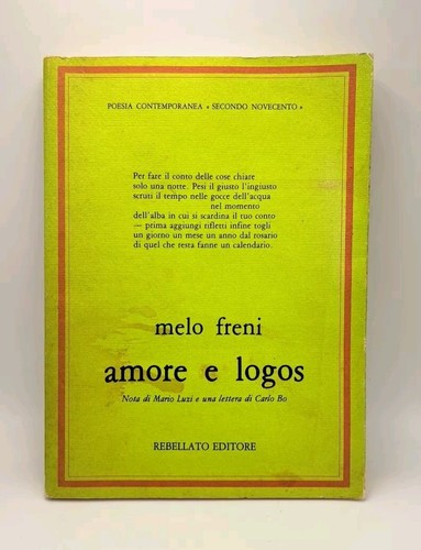 Amore logos melo freni - amore,