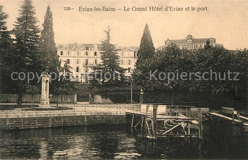 Evian les bains - evian-les-bains, savoia