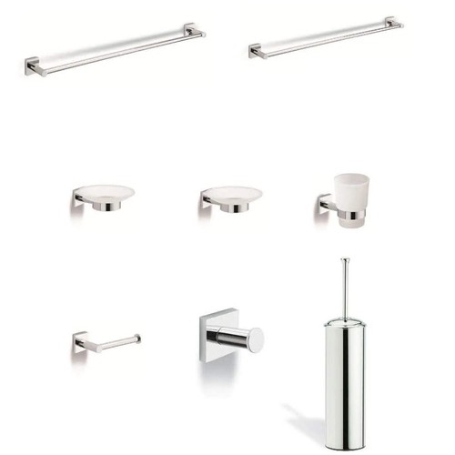 Set accessori bagno pezzi - set,