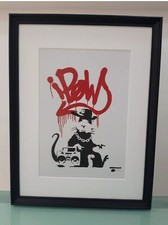 Banksy Gangsta Rat print num