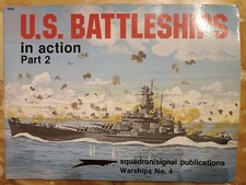 U.S. Battleships in action