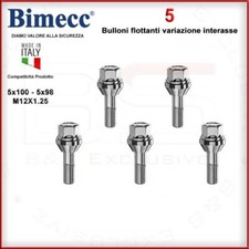 Kit 5 Bulloni flottanti