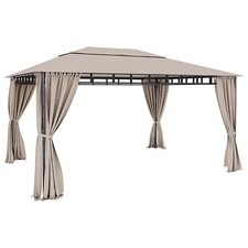Gazebo 3x4 M in acciaio telo