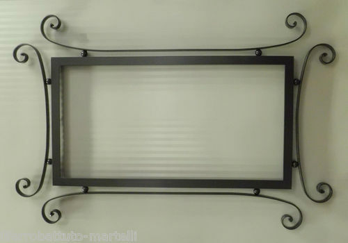 Cornice specchio ferro - cornice, battuto