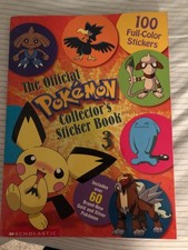 pokemon sticker collection