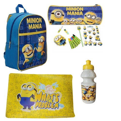 Set scuola asilo minions - asilo, zaino