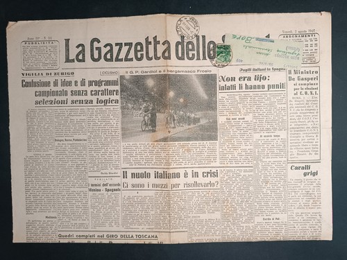 Foglio rivista gazzetta - la,