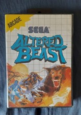 ALTERED BEAST (Sega Master System, 1989) + Istruzioni + Poster Pubblicitario