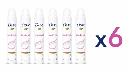 Dove deodorante spray - x6,