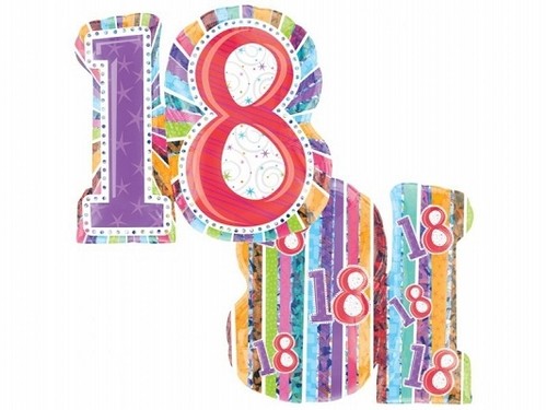 Pallone palloncino anni in - pallone, 18