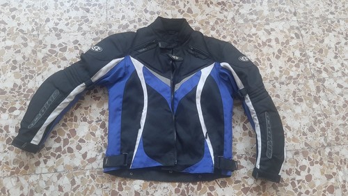 Giacca moto cordura - in,