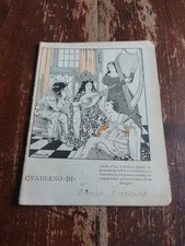 QUADERNO D'EPOCA STRUMENTI
