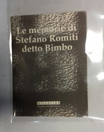 Memorie stefano romiti - le, di