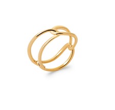 Anello In Oro Placcato 18