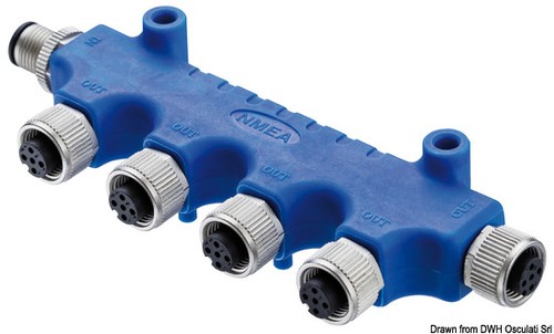 Osculati connettore vie nmea - vie,