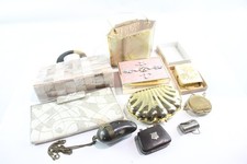 Borse Vintage Conchiglia Rigida Madreperla Perline Tono Oro Collezione