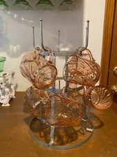 Porta tazze Darling stile vintage placcato rame in ottime condizioni