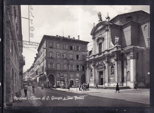 Cartolina modena chiesa - modena,