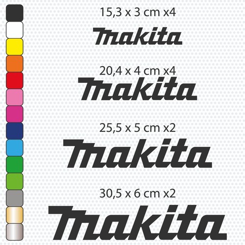 Makita stickers vinyles - -,