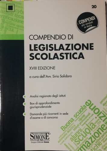 Compendio legislazione