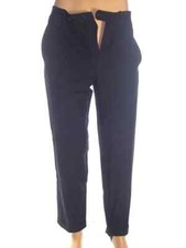 Daniel Dodd Pantalone Classico Da Uomo 44 W 30 Eu40 Blu Affusolato Lana Vergine