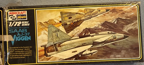 Minicraft hasegawa saab - saab, aj-37