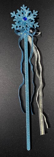 Bacchetta glitterata blu - bacchetta,
