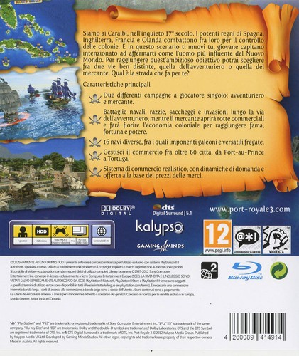 Ps3 port royale ufficiale - royale, 3
