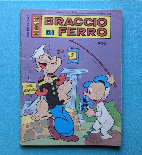 Fumetto braccio ferro - braccio,