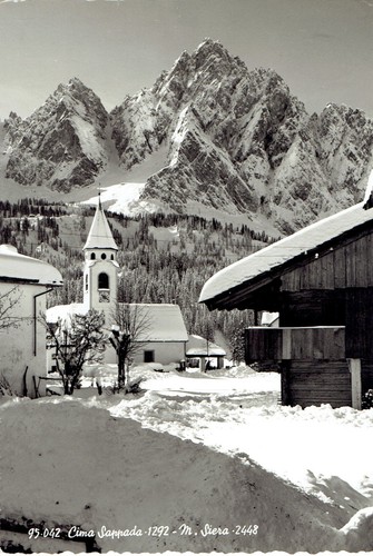 Cima sappada chiesa - (udine).,
