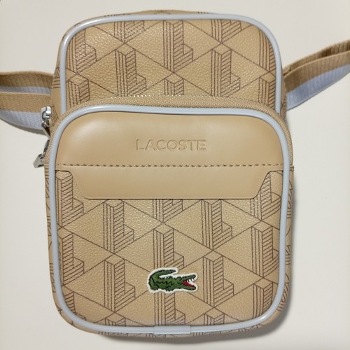 Sacoche lacoste beige - lacoste,