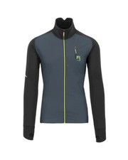 - Karpos Lavaredo Fleece Pile Trail Running Uomo, Ardesia Scuro/Nero