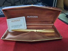 Penna a sfera Aurora satinata