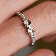 Anello da sposa Infinity Band