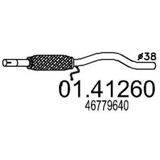 MTS 01.41260 Tubo gas scarico