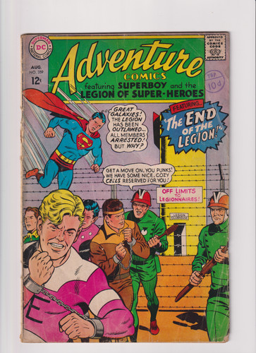 Adventure comics 359 1967 - comics, dc