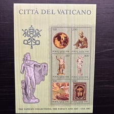 Vaticano 1983 foglietto #7