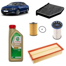 Kit tagliando 4 filtri + 5L