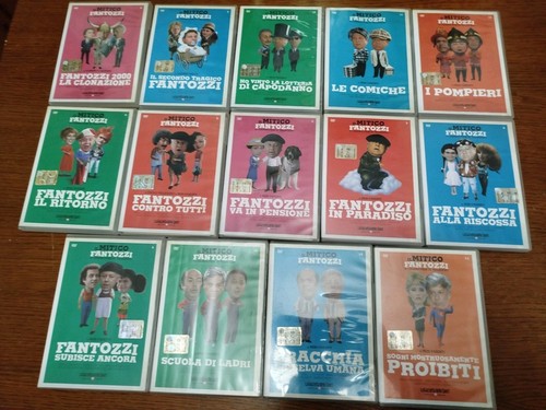 Lotto dvd paolo villaggio - dvd,