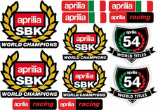 KIT 12 ADESIVI APRILIA RACING