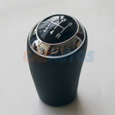 Pomello leva cambio vera pelle