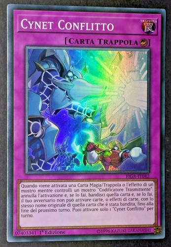 Cynet conflitto super rara in - super,