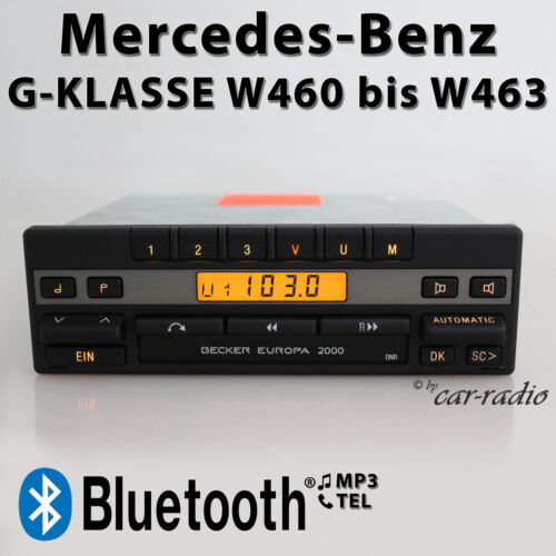 Radio originale mercedes - mercedes, w460