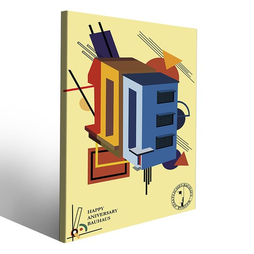 Stampe tela bauhaus - su,