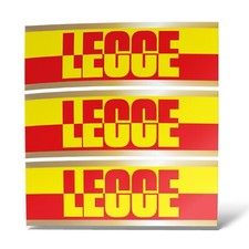 Sticker x3 LECCE Adesivo
