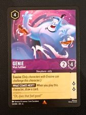 GENIE Wish Fulfilled 53/204 Azurite Sea EN Rare Disney Lorcana TCG