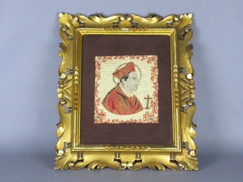 Antico quadro figura sacra